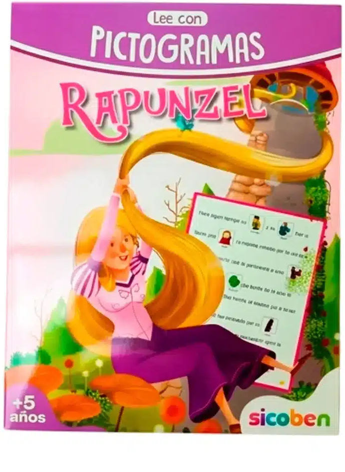 Rapunzel - Colección Pictogramas